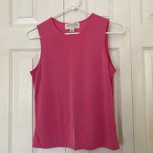 Casual Corner Annex Pink Sleeveless Blouse Petite Small
